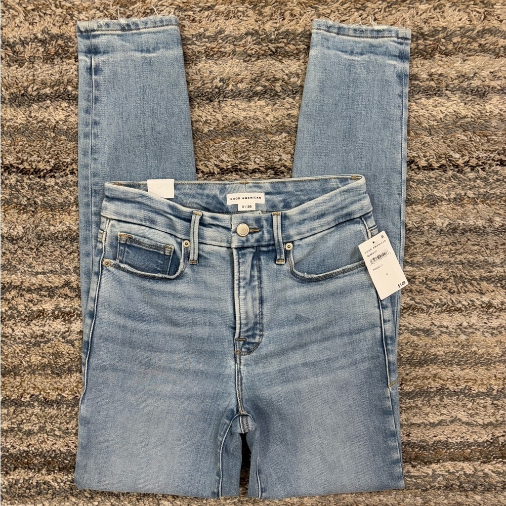 Good American Good Legs Skinny Jean Sz 0/25 NWT | Good American Skinny Jeans-
